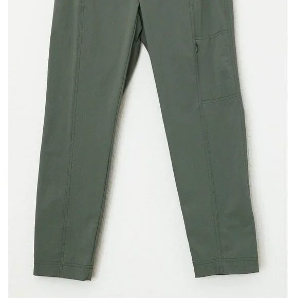 Athleta Palisade Ankle Pant Jasper Olive Green Size 6 Athleisure Casual Outdoor - Picture 15 of 15